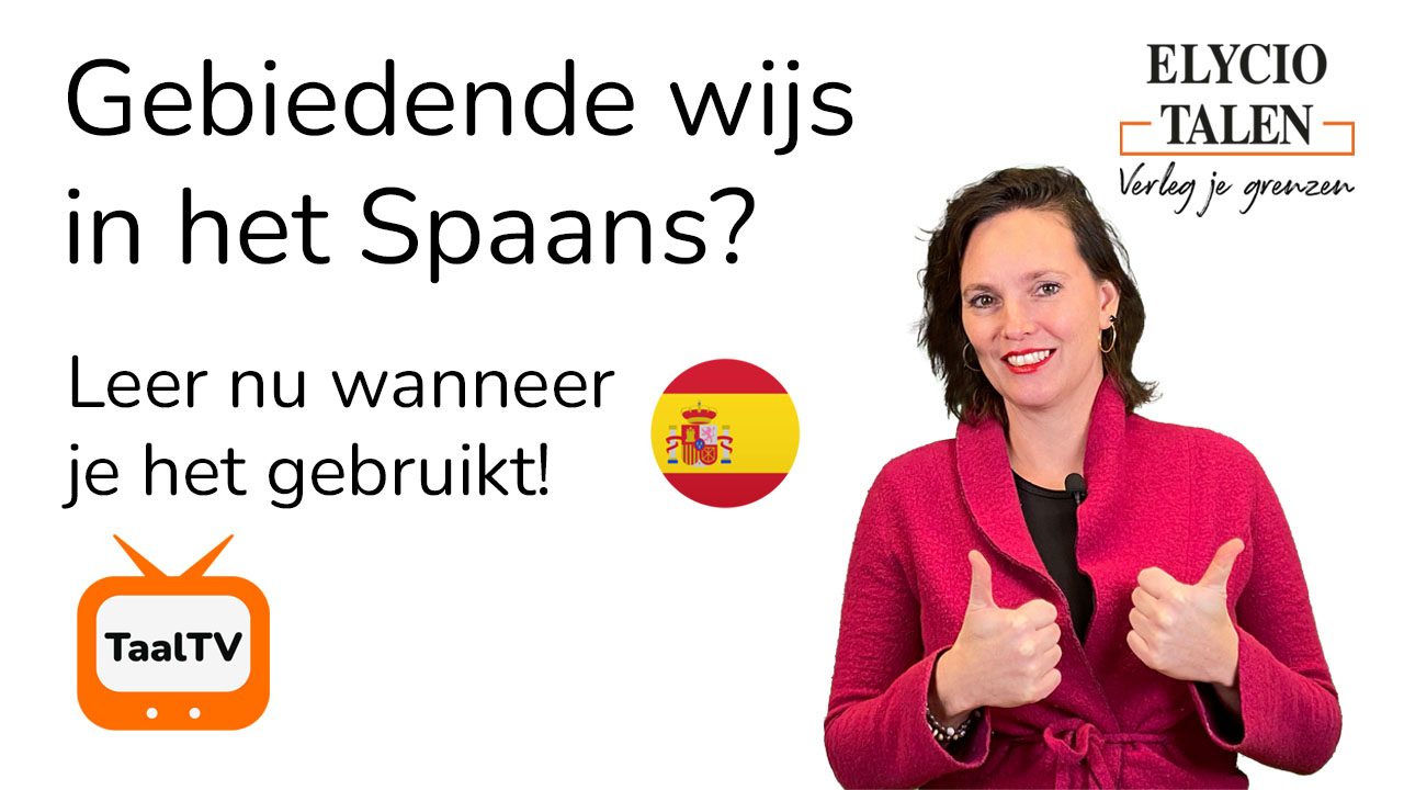 Spaanse les 5 | Gebiedende wijs in het Spaans